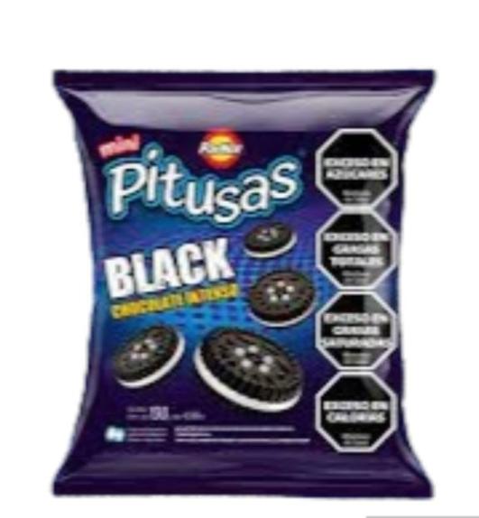 GALLETITAS PITUSAS BLACK 160g edg